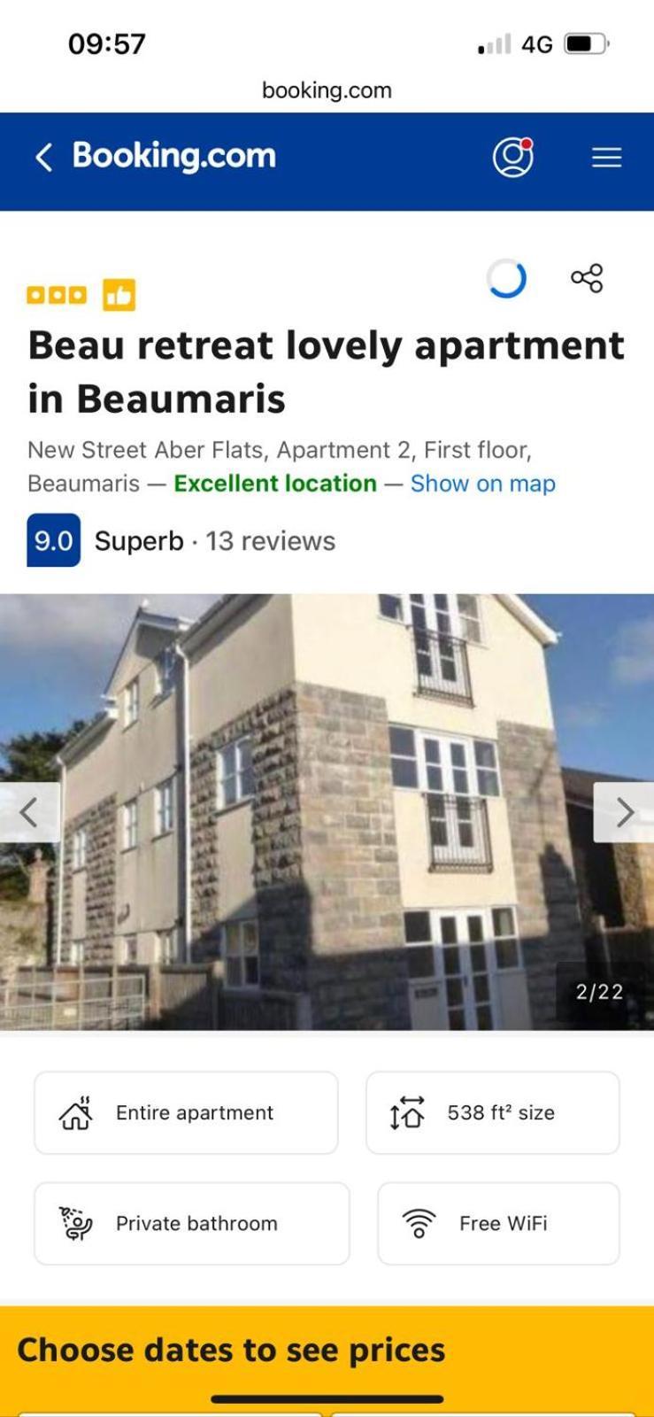 Appartement Beau Retreat Lovely In Beaumaris